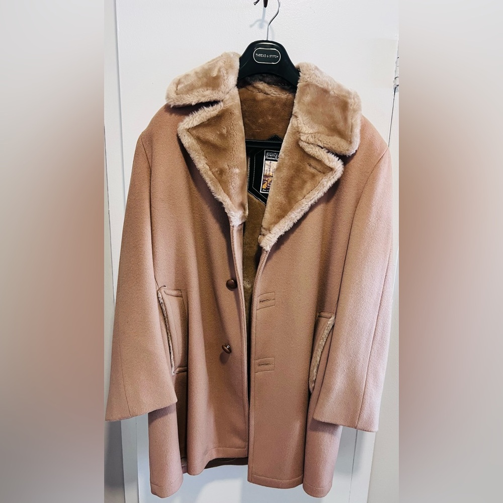 Vintage Mighty Mac Faux Fur Collar